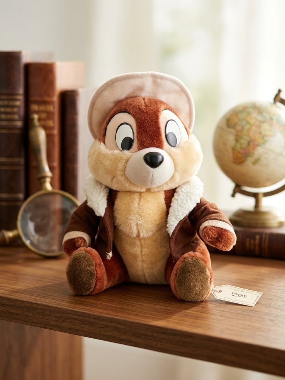 Rare Vintage Disneyland Walt Disney World Exclusive Safari Chip (Chip 'n Dale)